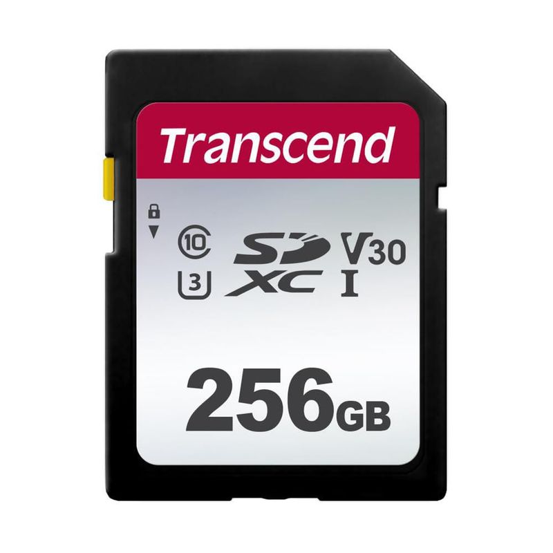 Tarjeta de memoria Transcend 256GB SDXC/SDHC 300S U3 V30
