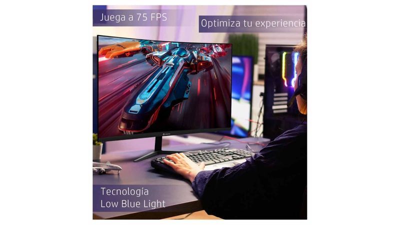 Ripley - Z-EDGE MONITOR DE JUEGOS CURVO DE 32 PULGADAS 16:9