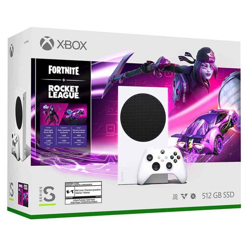 Xbox Series S Consola  Paquete Rocket League + Fortnite