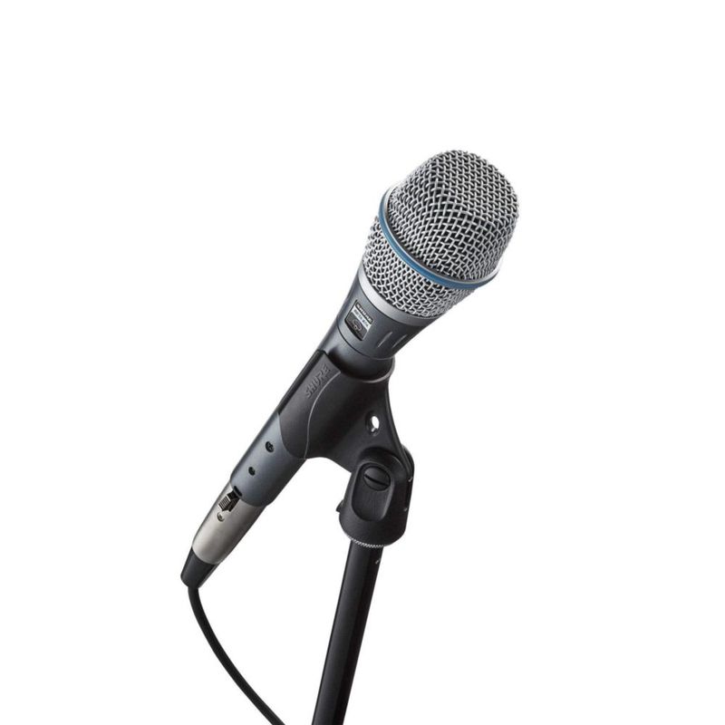 Micrófono vocal Shure BETA 87A Studio Grade con filtro Pop
