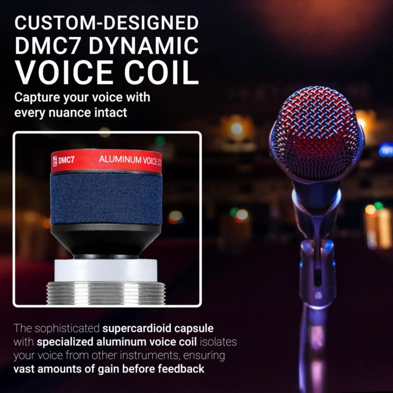 Cápsula de micrófono SE ELECTRONICS V7 X para Shure Wireless