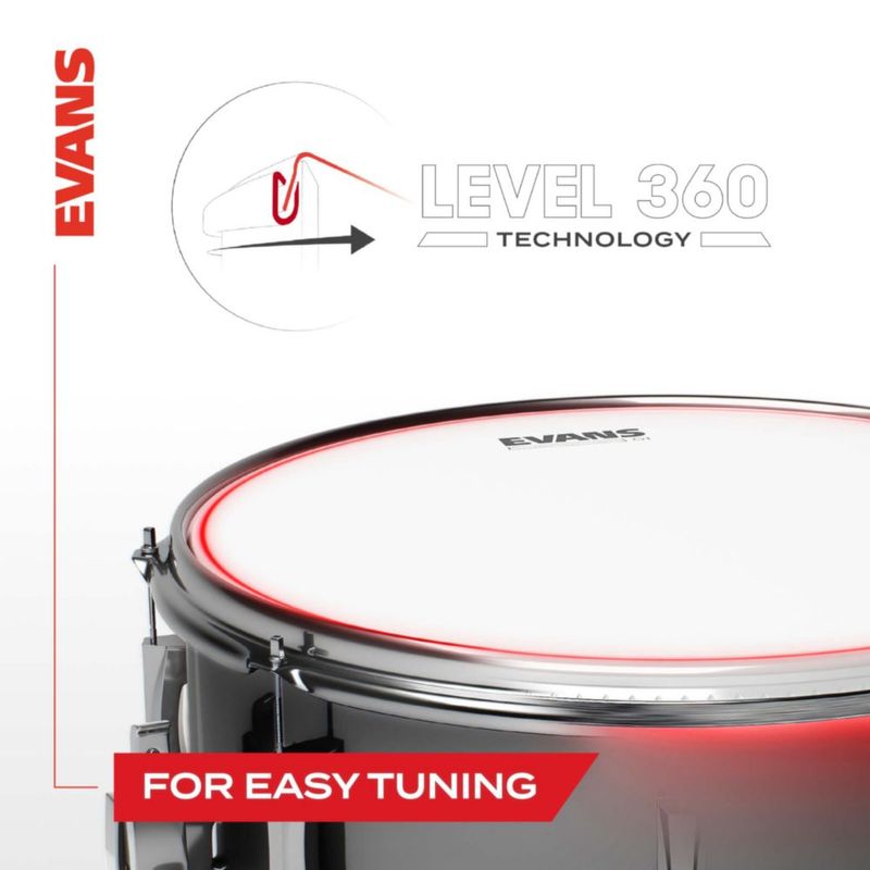 Paquete Drum Heads Evans G2 transparente estándar (30 cm 33 cm 40 cm)