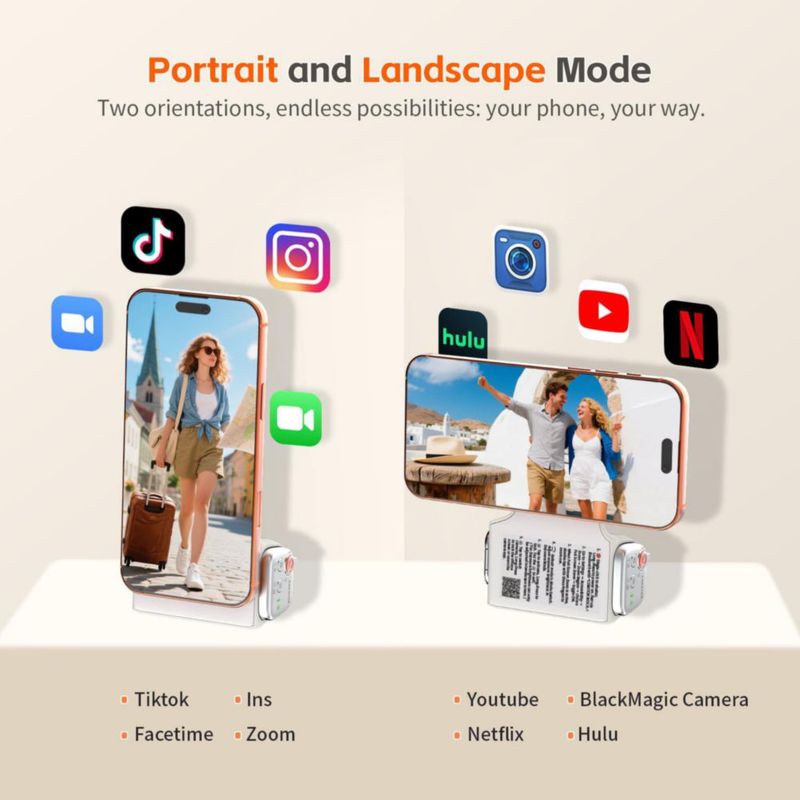 Cámara Grip COMITOK MOCA para iPhone 17 Pro con mando a distancia