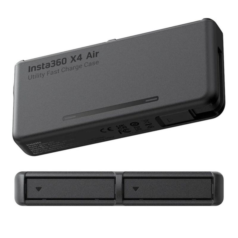 Estuche de Carga Rápida para Cámara X4 Air Utility Case – Negro – Insta360 X4 Air Utility Fast Charge Case