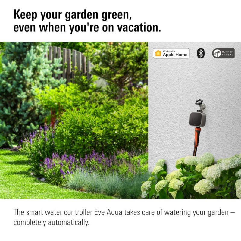 Controlador de agua Eve Aqua Smart Bluetooth Thread HomeKit