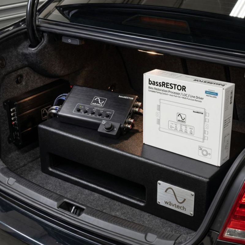 Restaurador de Bajos WavTech bassRESTOR 12V