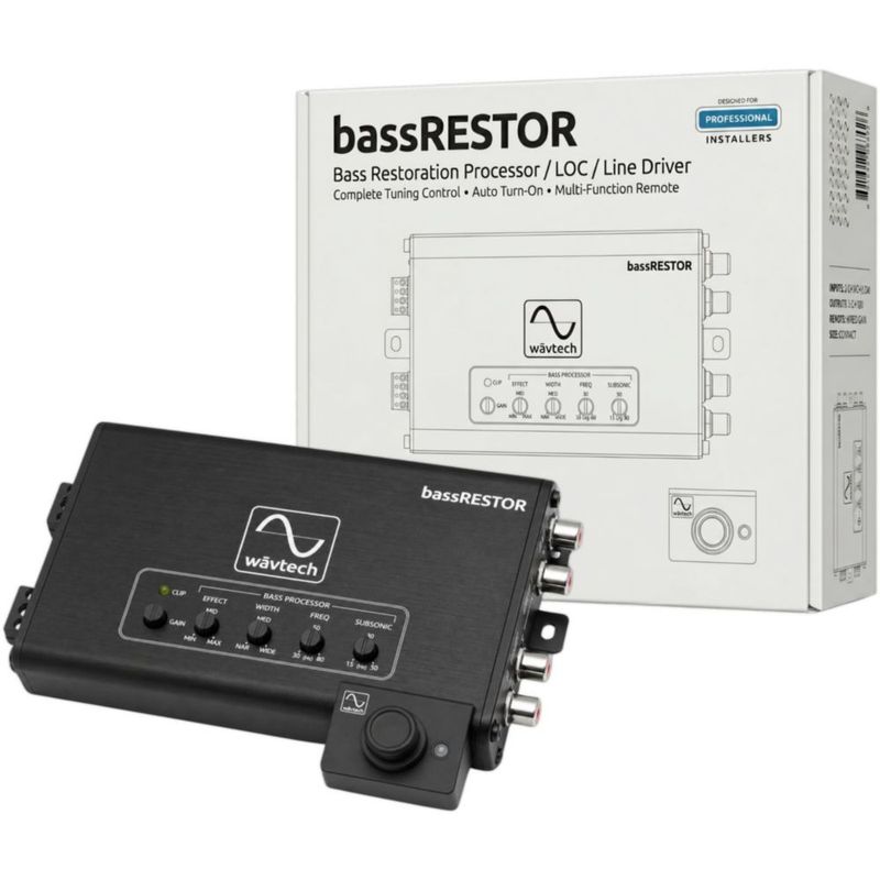 Restaurador de Bajos WavTech bassRESTOR 12V