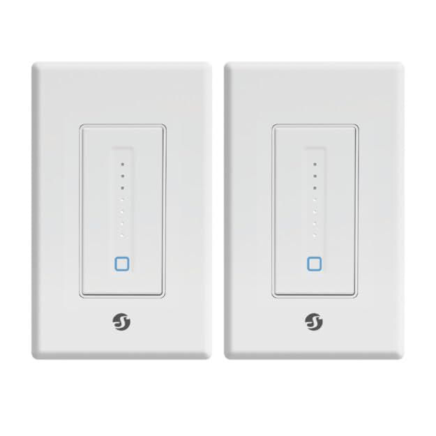 Shelly Plus Wall Dimmer WiFi Smart Switch paquete de 2