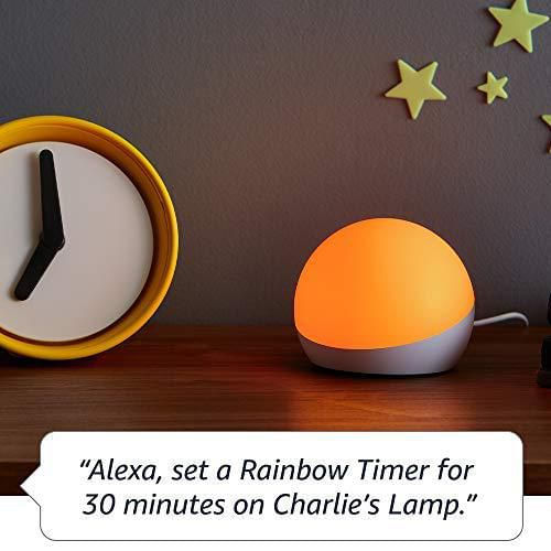 Lámpara inteligente Amazon Echo Glow Multicolor que funciona con Alexa