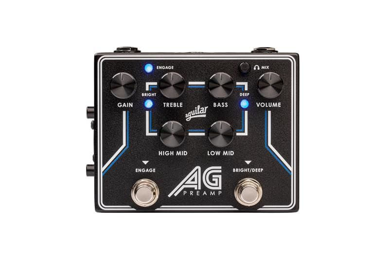 Pedal Preamp DI Aguilar AG con Ecualizador Analógico de 4 Bandas