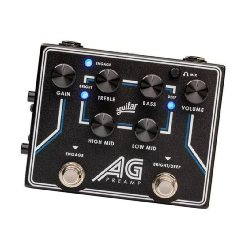 Pedal Preamp DI Aguilar AG con Ecualizador Analógico de 4 Bandas