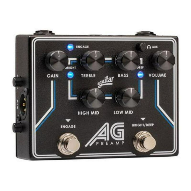 Pedal Preamp DI Aguilar AG con Ecualizador Analógico de 4 Bandas