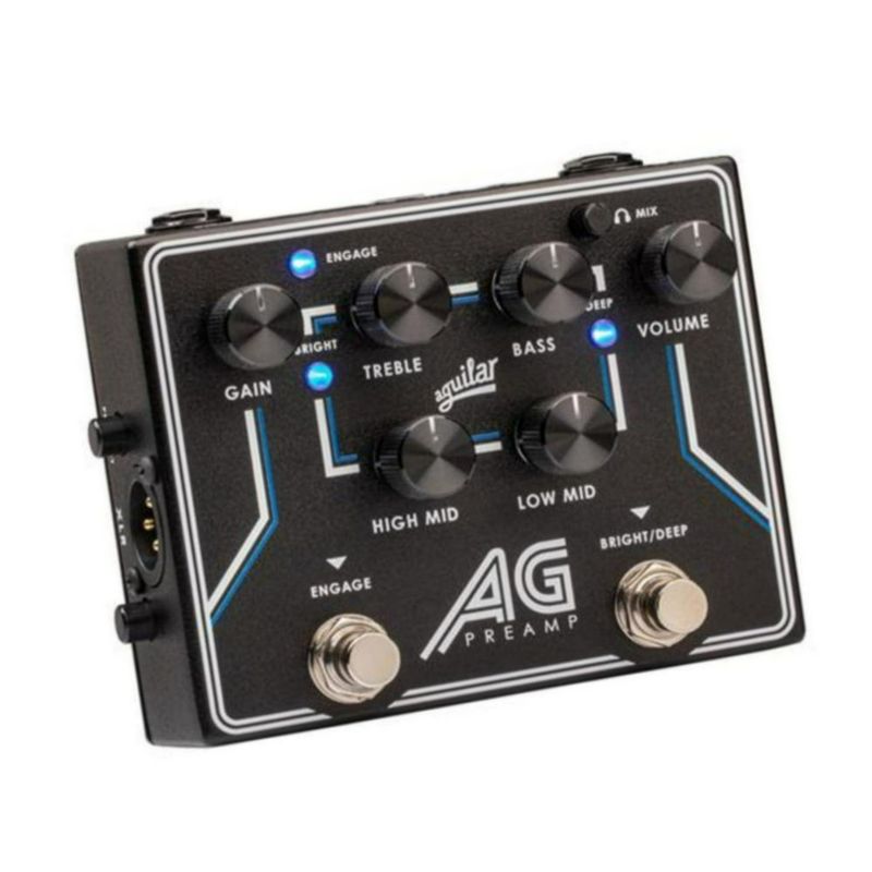 Pedal Preamp DI Aguilar AG con Ecualizador Analógico de 4 Bandas