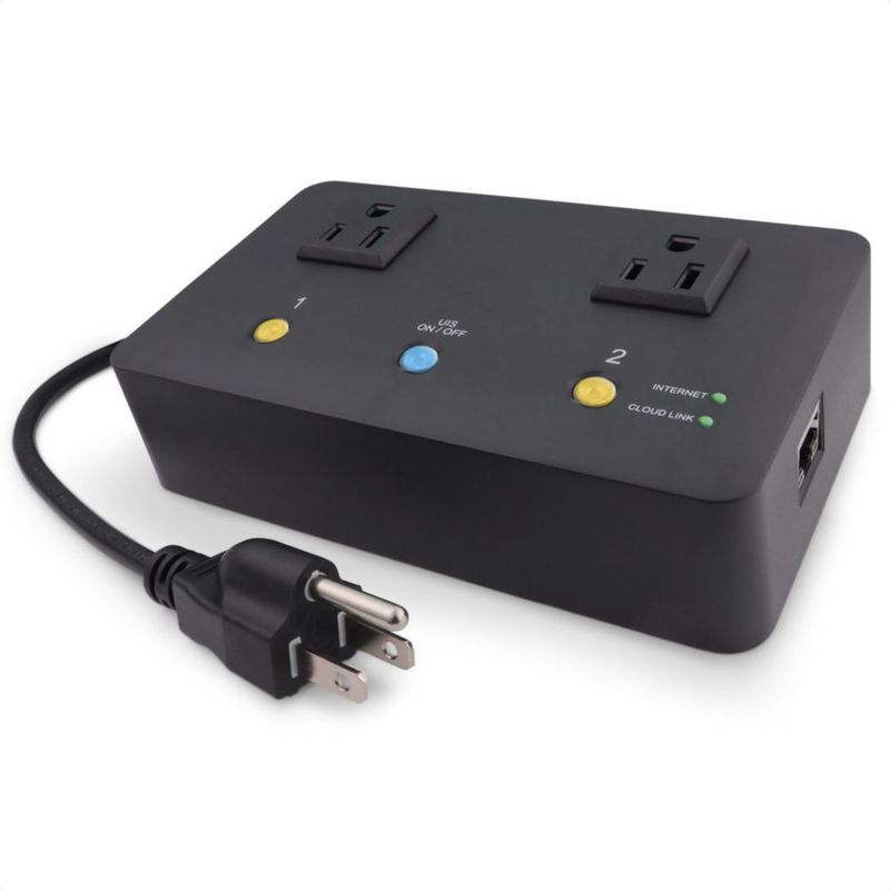 Interruptor de Encendido Proxicast UIS-722T con 2 Salidas de CA y Control Remoto