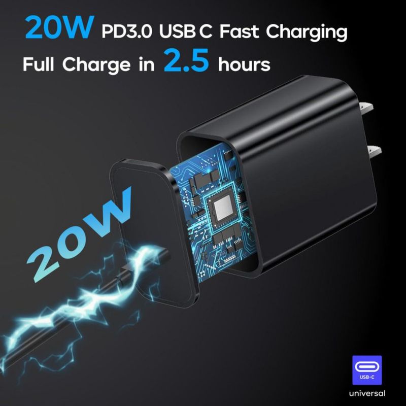 Cargador AYCRIT MUSTAN-02 12800mAh 9 Salidas USB-C