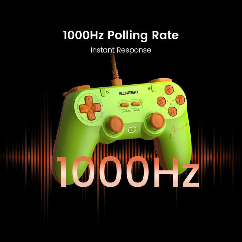 Controlador de Juego GameSir Tegenaria Lite con Cable 1000Hz