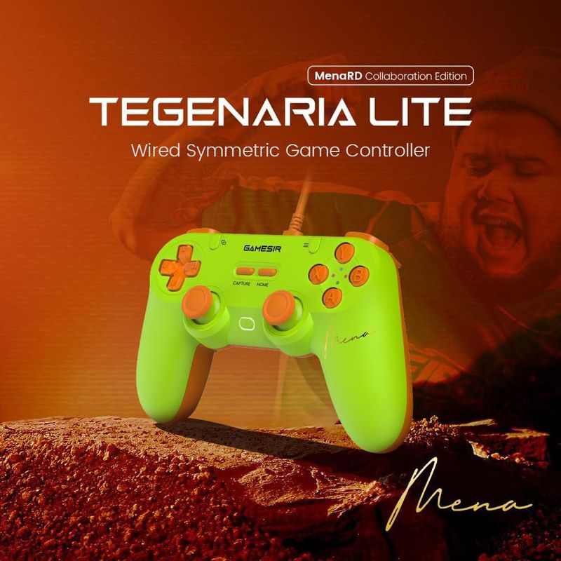 Controlador de Juego GameSir Tegenaria Lite con Cable 1000Hz