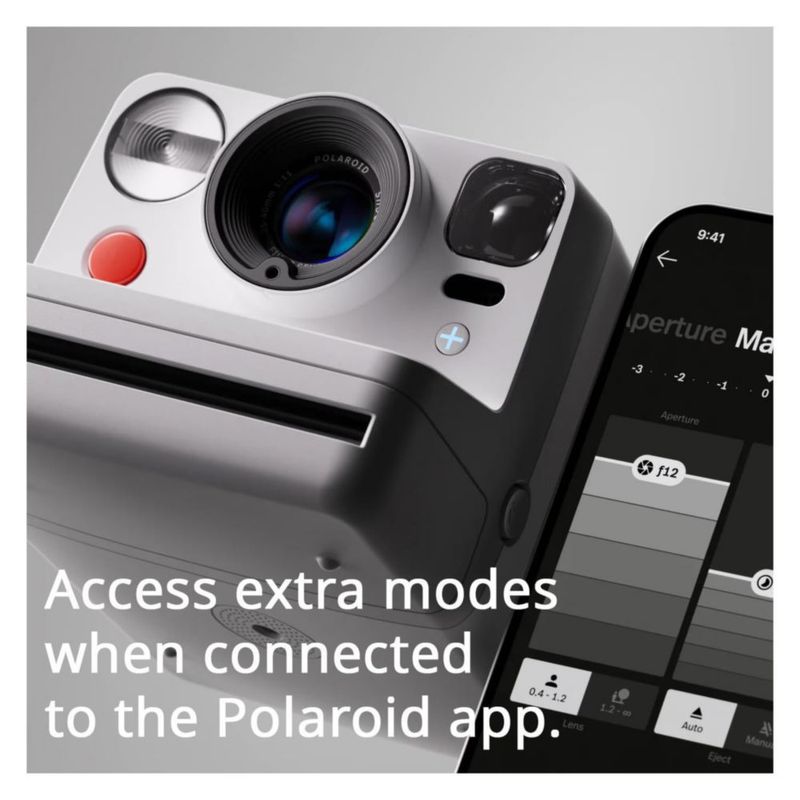 Cámara Instantánea Polaroid Now Plus Generación 3 Paquete Blanco