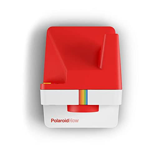 Polaroid Now Viewfinder Cámara Instantánea i-Type Paquete Rojo