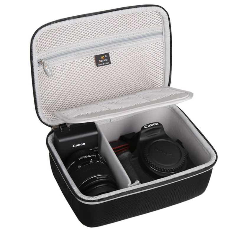 Estuche Aproca para cámaras Canon EOS Rebel T7 R50 R6 Mark II R100 R50 V R8 T6 R10 SL3 R5 Mark II 5D Mark IV R7 90D R5 y T100