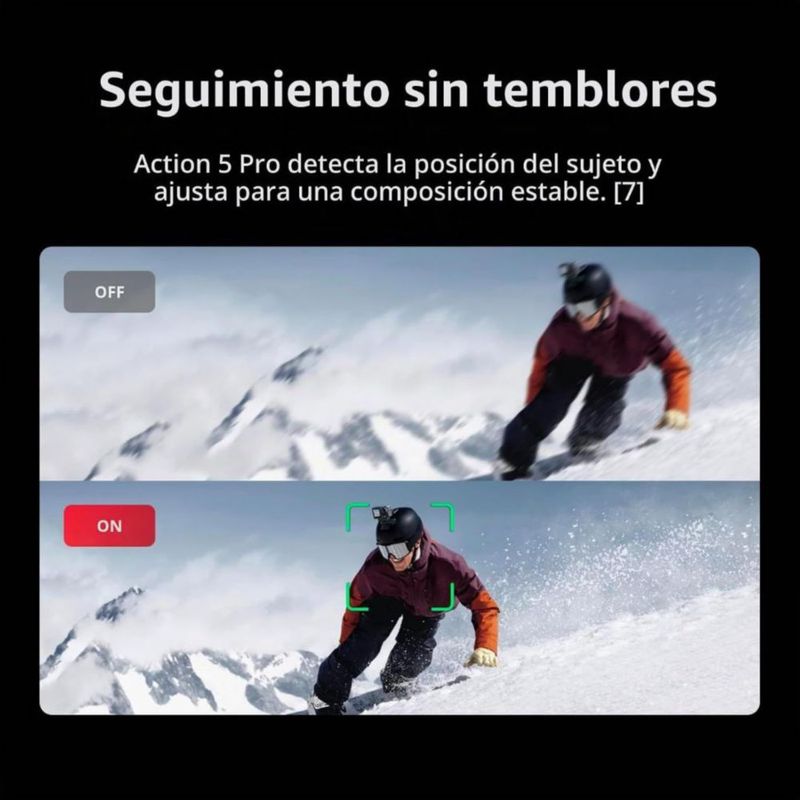 DJI Osmo Action 5 Pro Cámara de Acción 4K Combo estándar 120fps Impermeable OLED Dual Wi-Fi