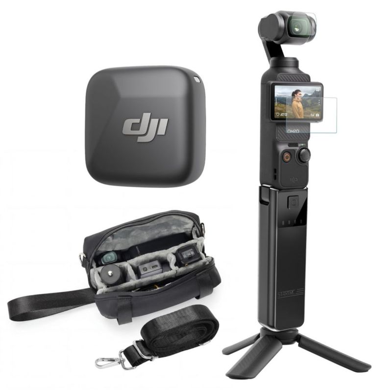 Cámara de mano DJI Osmo Pocket 3 Bundle Mejorado para Vlog