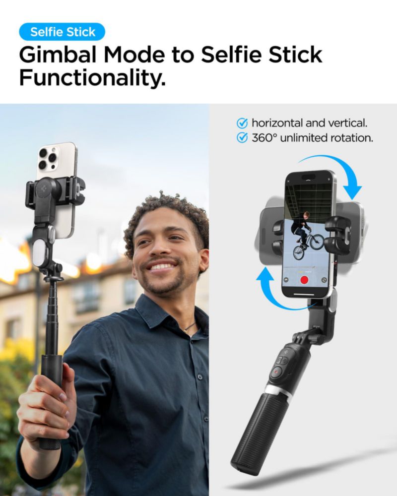 Estabilizador Gimbal Spigen 3 Ejes con Seguimiento Facial