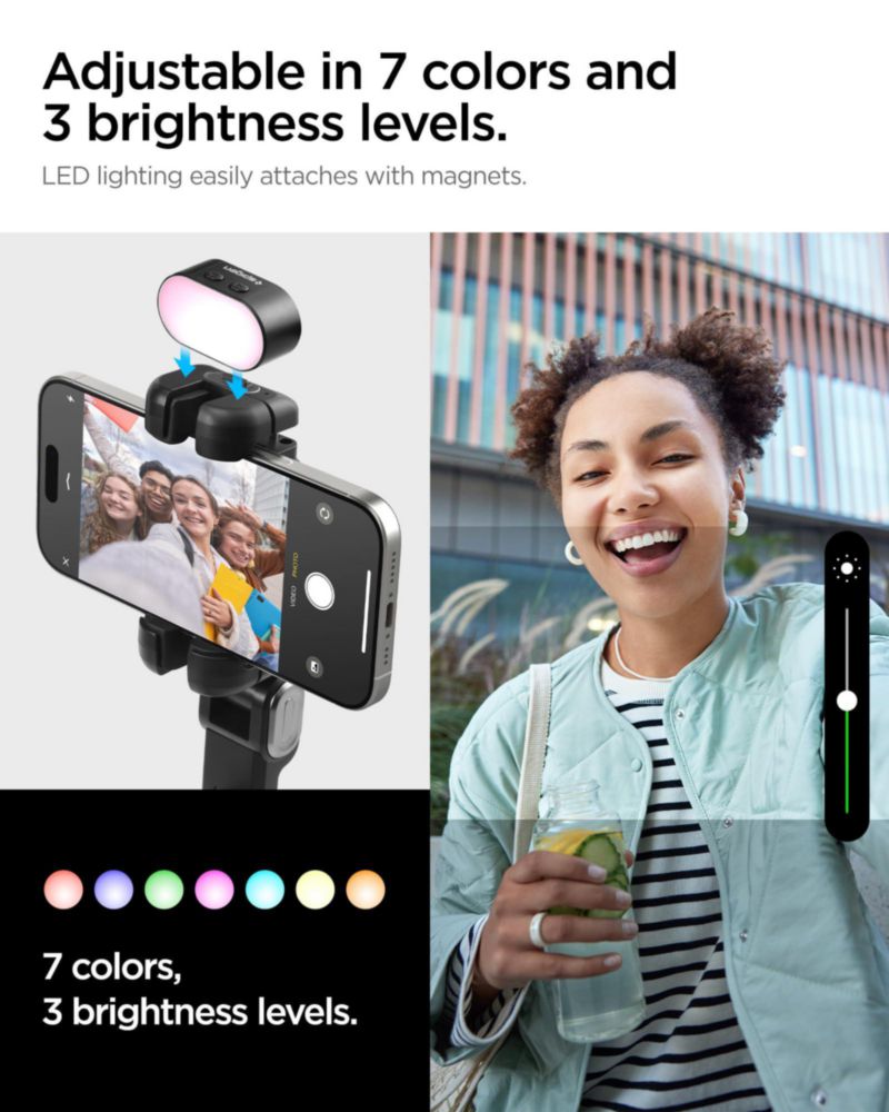 Estabilizador Gimbal Spigen 3 Ejes con Seguimiento Facial
