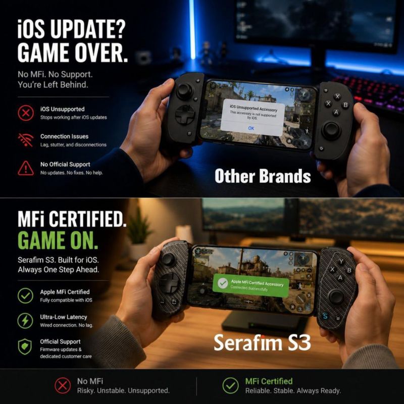 Controlador de videojuegos SERAFIM Fallout 76 – Paquete