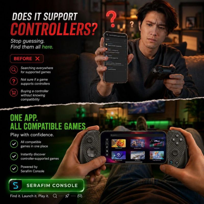 Controlador de videojuegos SERAFIM Fallout 76 – Paquete