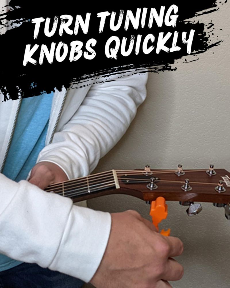 Herramienta 3‑en‑1 para cambiar cuerdas de guitarra – Powered By Rock
