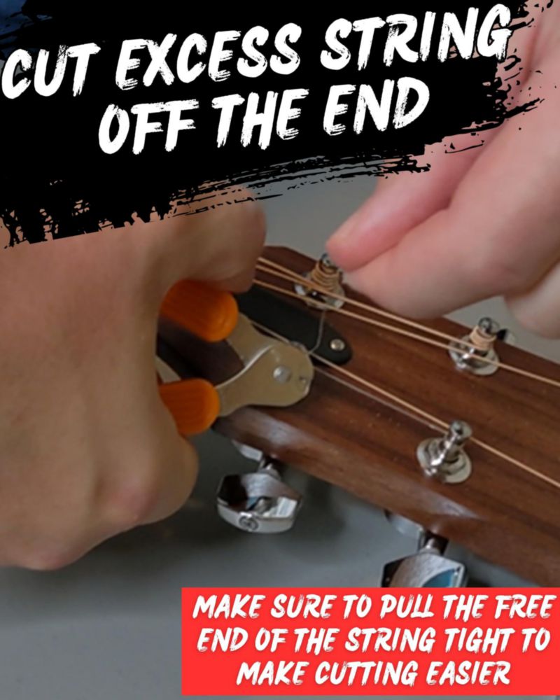Herramienta 3‑en‑1 para cambiar cuerdas de guitarra – Powered By Rock