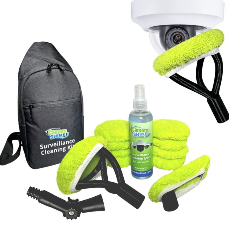 Kit de Limpieza CameraShine PRO para Cámaras de Vigilancia