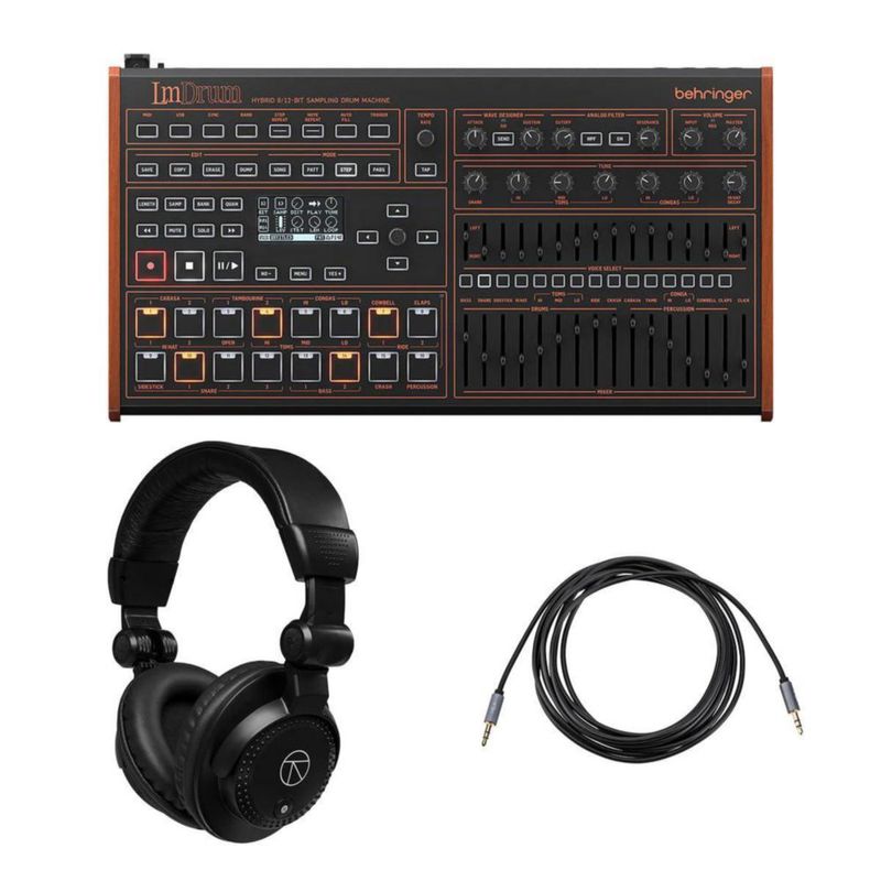 Máquina de percusión Behringer LM DRUM Classic Hybrid – Paquete