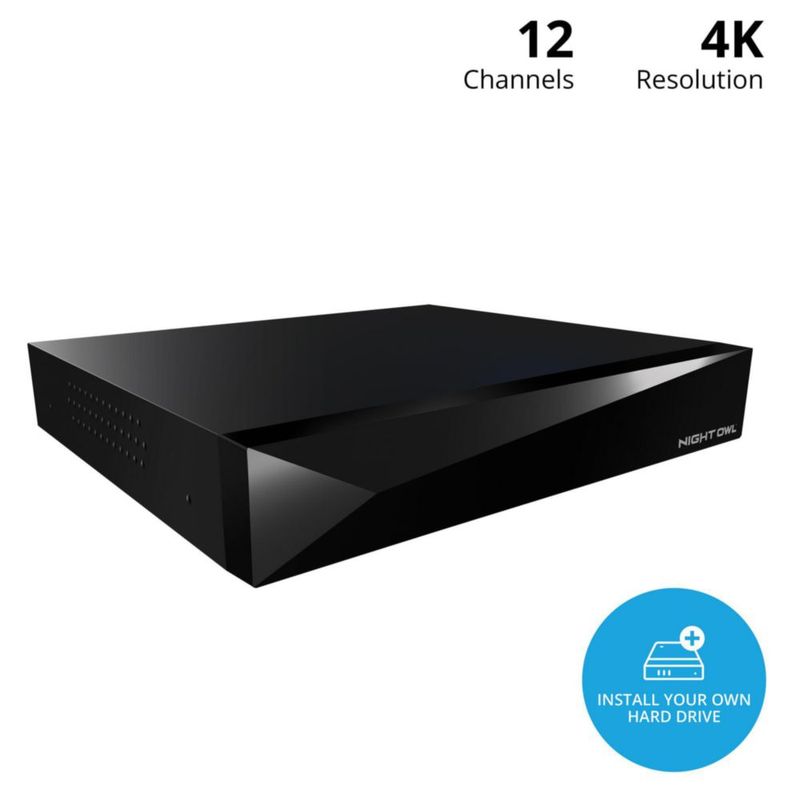 DVR Night Owl 12 canales 4K con audio bidireccional