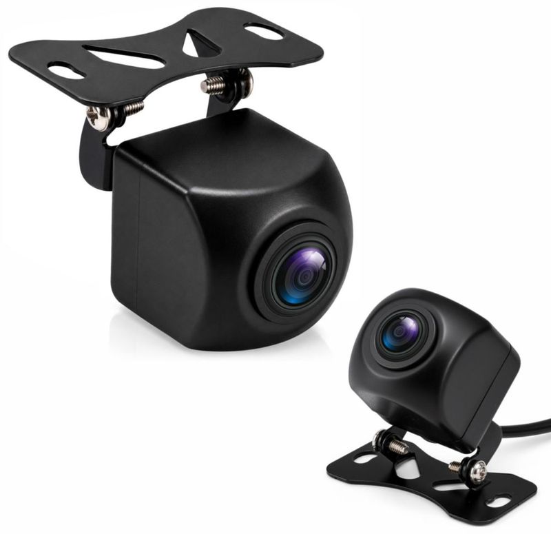 Cámara de visión trasera Pyle 720p HD 170° impermeable 12V‑24V (2 unidades)