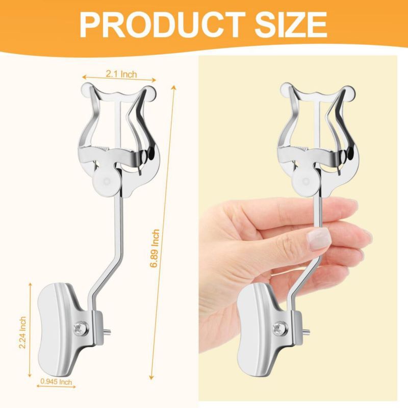 Lyre para trombón KITANIS 175 cm plateado (2 unidades)