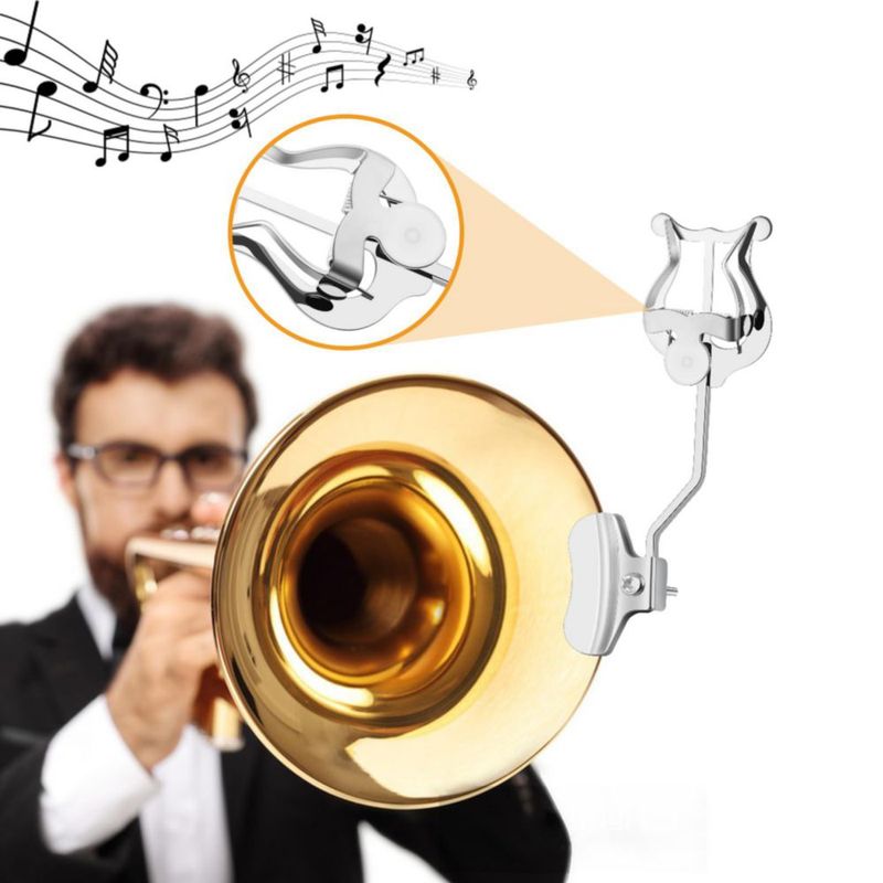 Lyre para trombón KITANIS 175 cm plateado (2 unidades)
