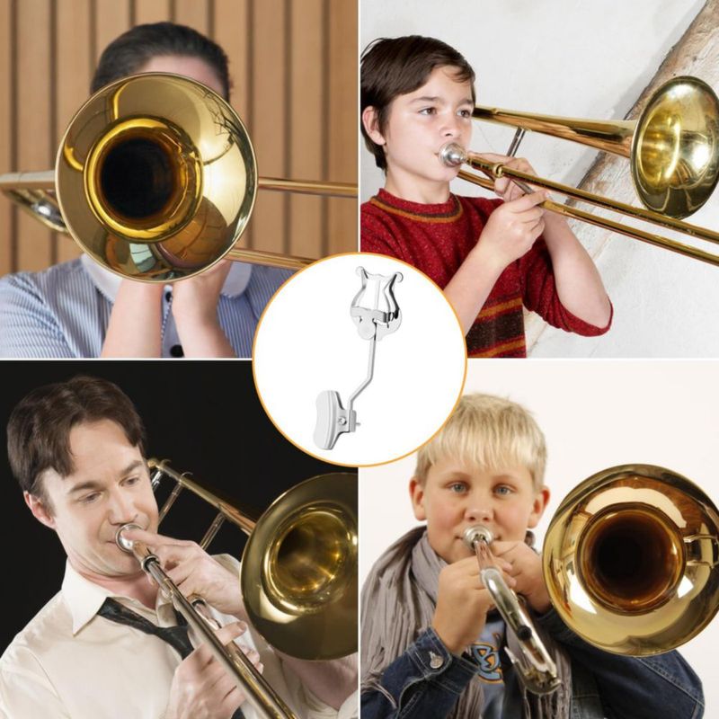 Lyre para trombón KITANIS 175 cm plateado (2 unidades)