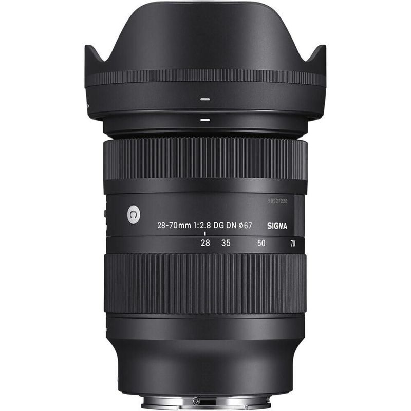 Lente de cámara Sigma 28-70 mm F2.8 DG DN para Sony E Black