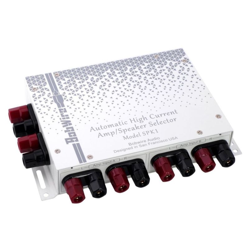 Selector de Parlantes BobWire SPK1 Audio/Disparador 12V