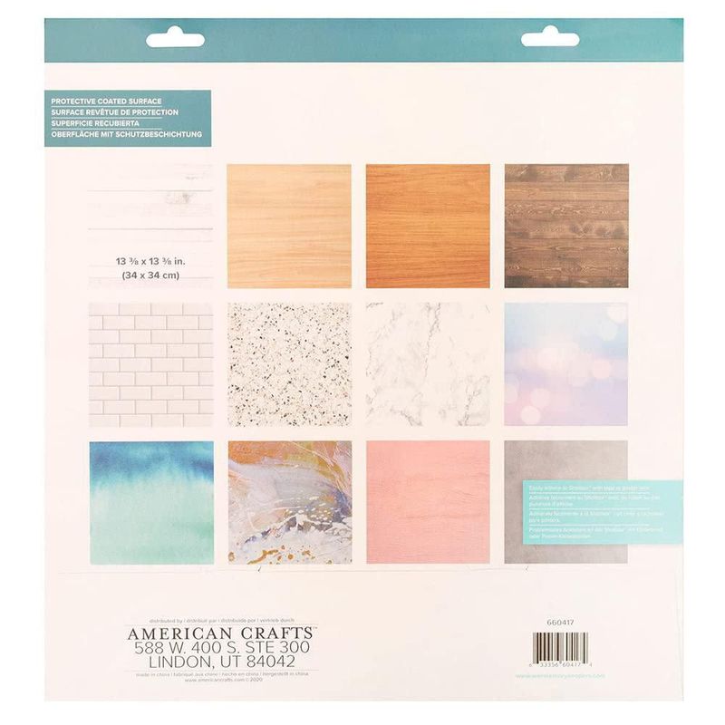 Fondo fotorealista We R Memory Keepers – Pack de 12 láminas