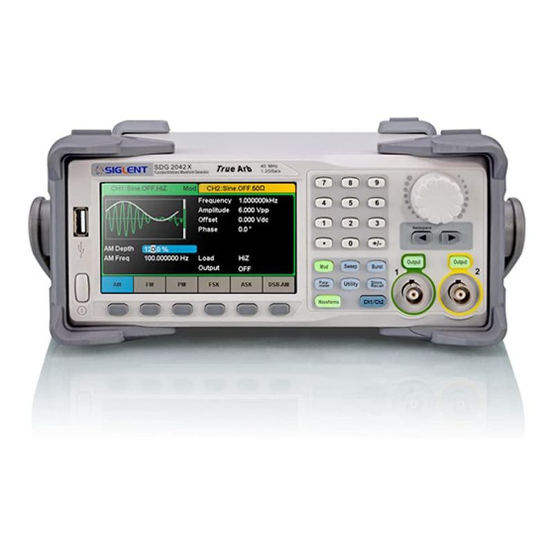 Generador de funciones Siglent SDG2042X de 40 MHz doble canal