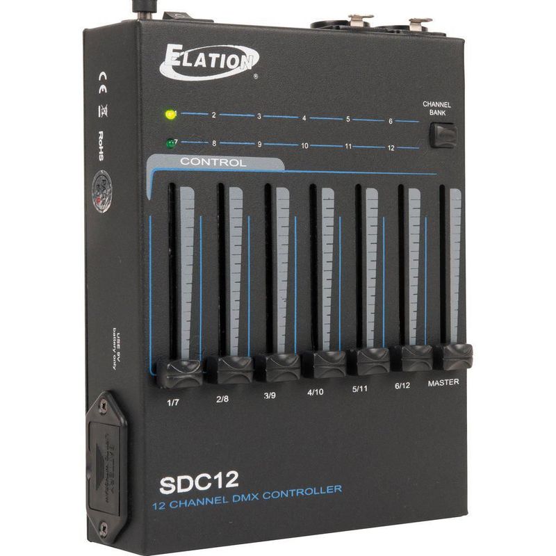 Controlador DMX ADJ SDC12 de 12 canales básico