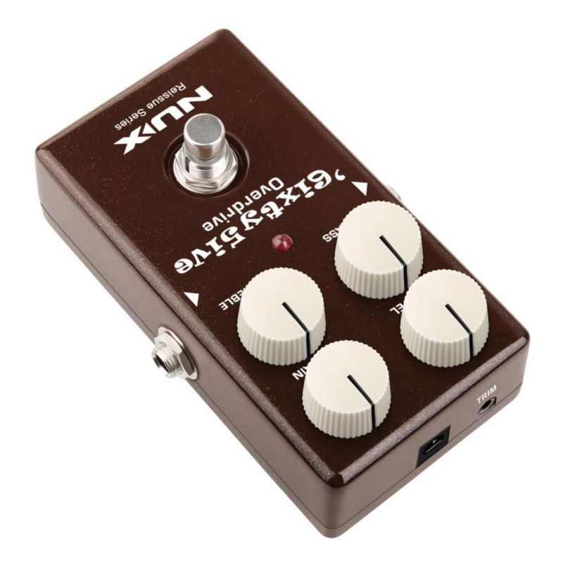 Pedal de Overdrive NUX 6ixty5ive True-bypass 9V