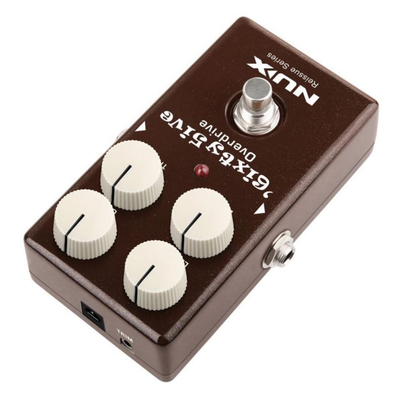 Pedal de Overdrive NUX 6ixty5ive True-bypass 9V