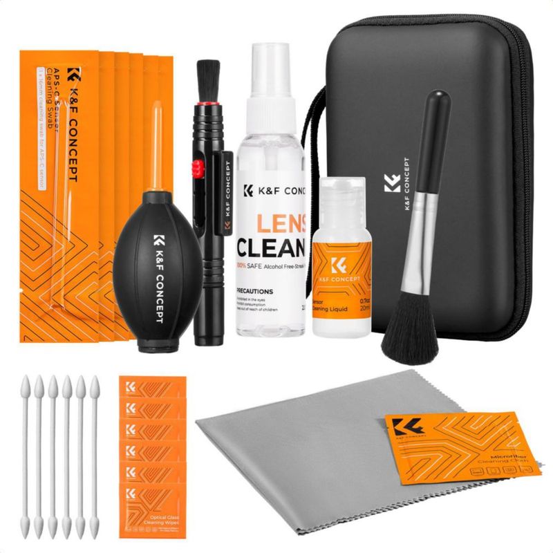 Kit de Limpieza 25‑en‑1 para Cámaras APS‑C K&F CONCEPT