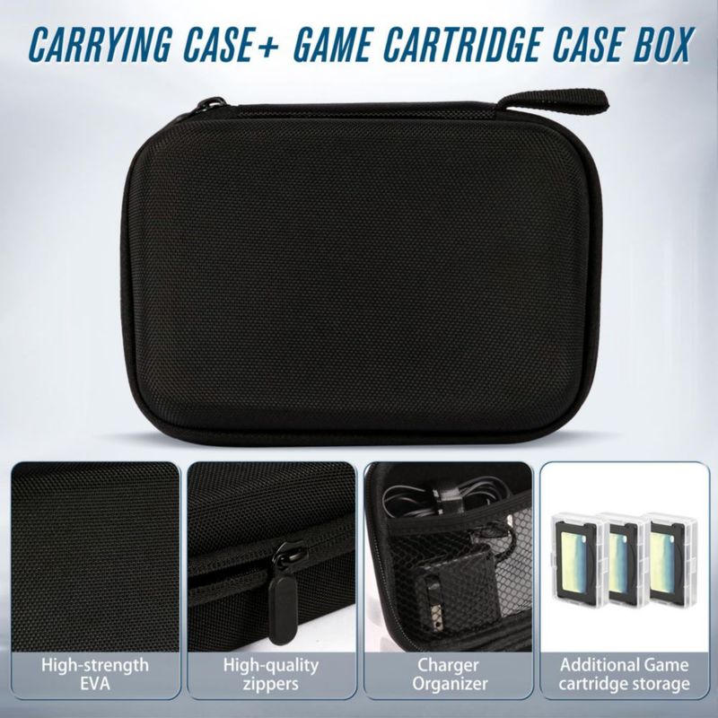 Estuche para cartuchos de juego JinLunar - capacidad para 20 + 3 estuches