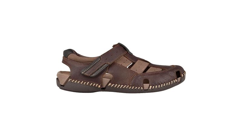 Sandalias de cuero online para caballeros