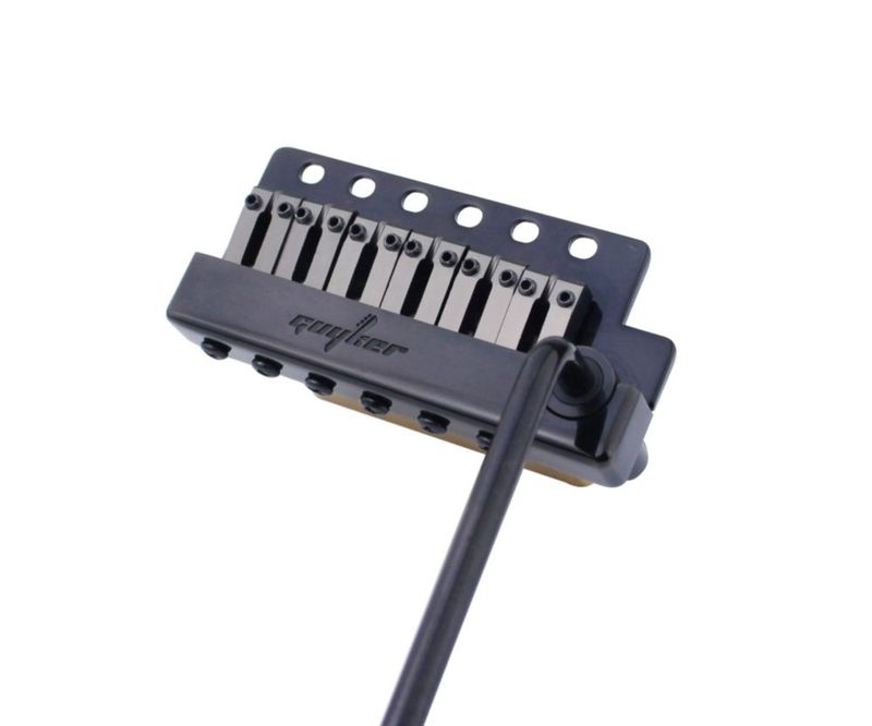 Puente de Trémolo para Guitarra Guyker Kit Negro de Latón 10.8 mm